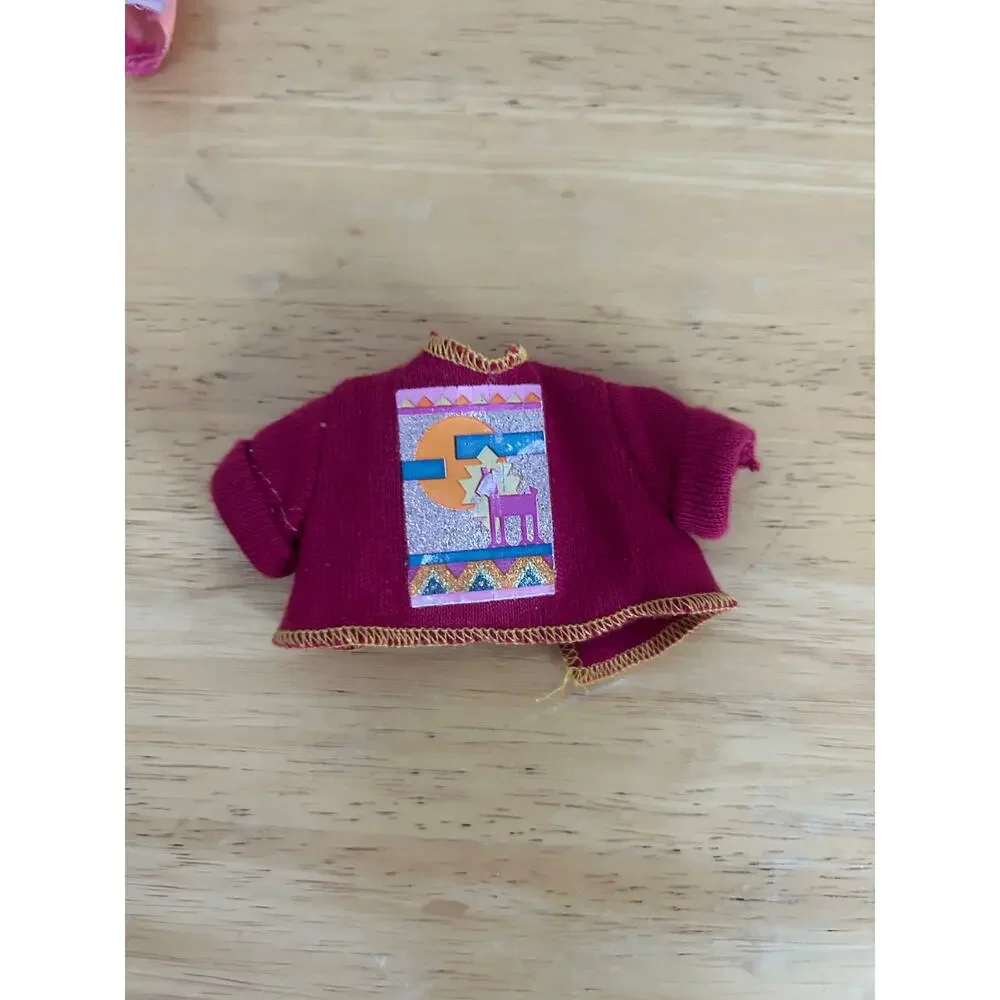 1989 Mattel Barbie Western Fun Outfit – Two‑Piece Top & Pants – Vintage